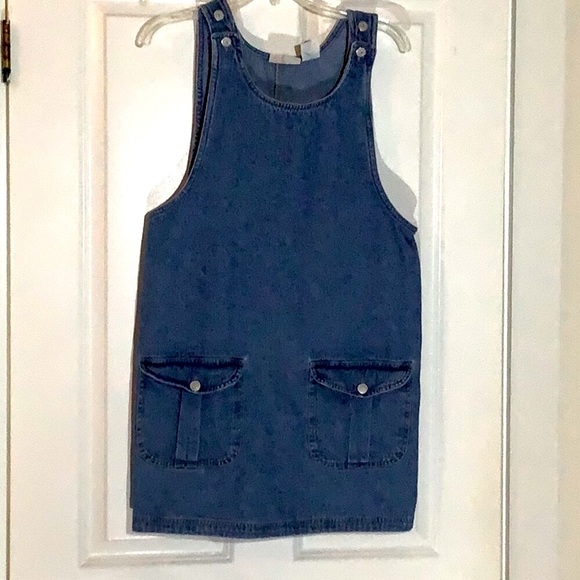 Faded Glory Jean dress SZ medium - Picture 1 of 4
